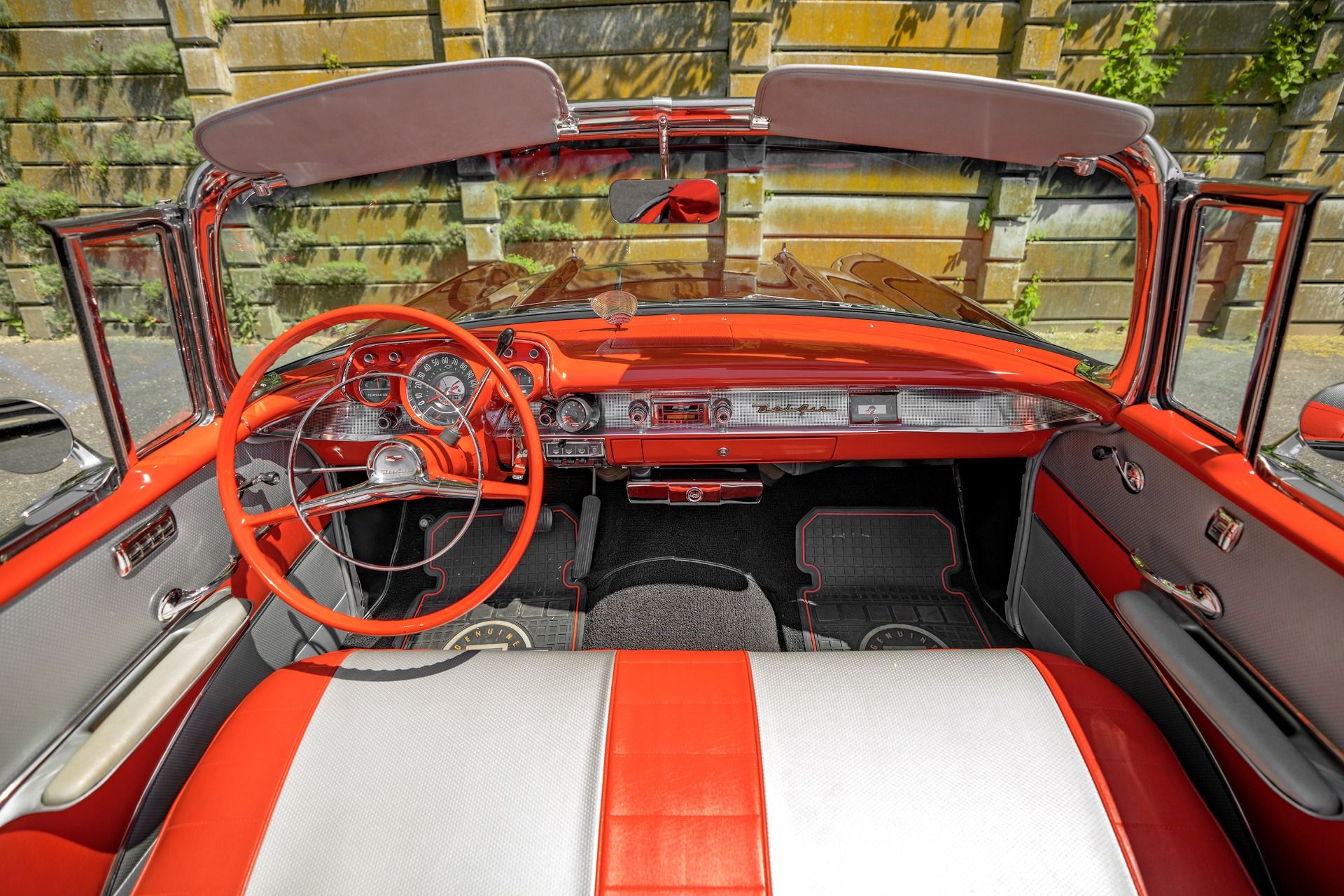 1957 CHEVROLET BEL AIR CONVERTIBLE - Image 40