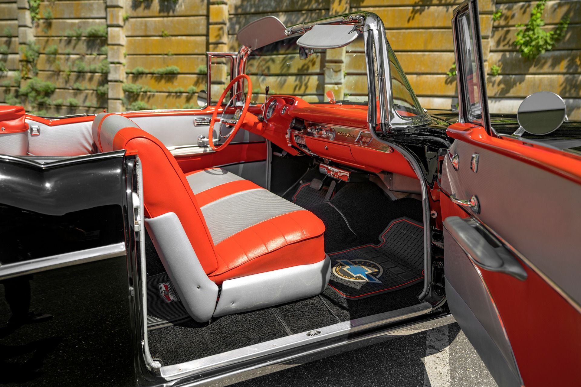 1957 CHEVROLET BEL AIR CONVERTIBLE - Image 44